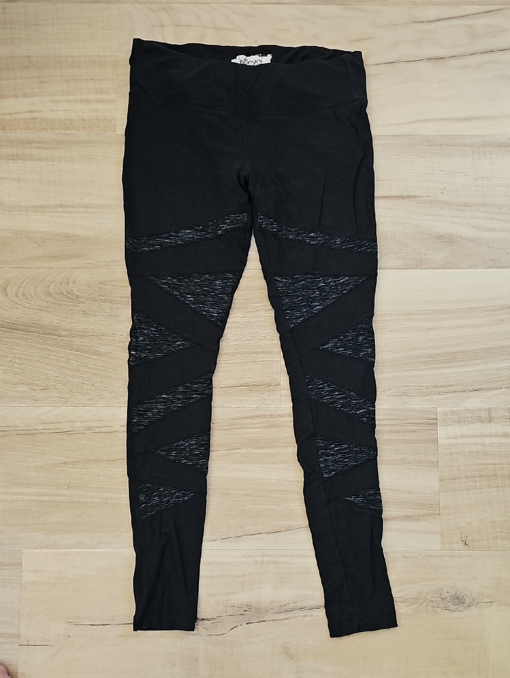 NOMADS HEMP WEAR Bamboo/Cotton/Spandex Bondage Leggings Sz L